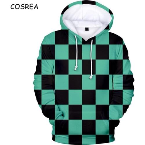 Cosrea Costumes Demon Slayer:Kimetsu No Yaiba Cosplay Hoodies Sweatshirts Kamado Nezuko Tanjirou Coat Jackets Agatsuma Zenitsu