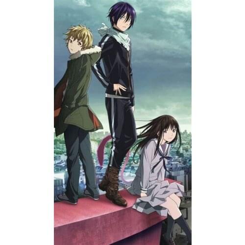 Lot style Choose Noragami Yato Yukine Hot Anime Art print Silk poster Home Wall Decor