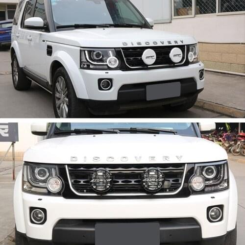 Suitable for Rover Land 4 Discovery 3 Middle Net Front Bar Auxiliary Lamp Rack Tule Modification