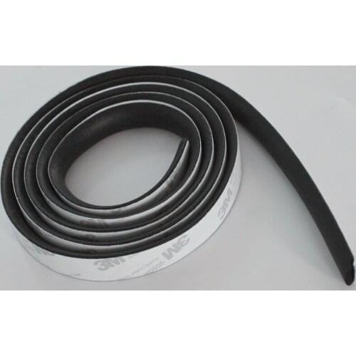 Self-adhesive EPDM Rubber Foam Sponge Bar Seal Strip Half Round 10x5mm 15x3mm 15x5mm 15x7mm 20x5mm 20x7mm 5m Black