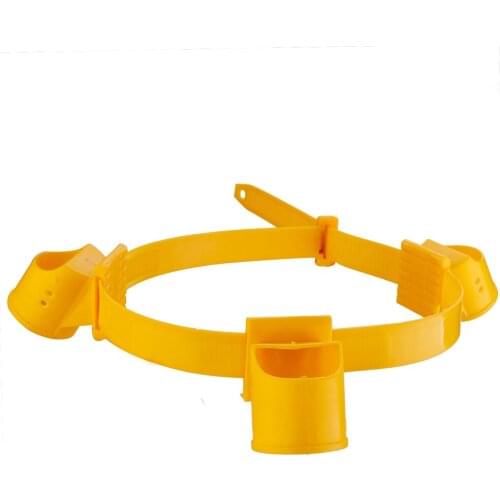 TPR Thermoplastic Plant Support Strape Binding Holder Kit Bracket 1set Windproof Protection 4 Cm Inner Diameter Plastic 1M