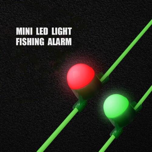 Battery Type Sea Pole Smart Alarm Light Electronic Bite Signal Device Fishing Alarm Prompt Night Fishing Light Bite Indicator
