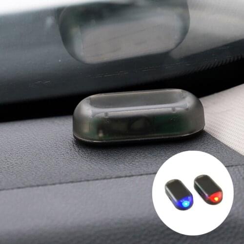 New 1PCS Universal Solar Car Alarm LED Light for Lexus ES250 RX350 330 ES240 GS460 CT200H CT DS LX LS IS ES RX GS GX-Series
