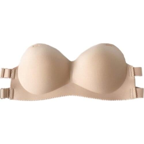 2019 Women Sexy Fashion Bra Seamless Wire Free Strapless Bras Breathable Solid Color Beauty Back Comfortable Invisible Bras