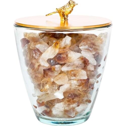 1Box Citrines Yellow Crystals Quartz Aromatherapy Stone Essential Oil Using Diffuser Energy Crystal Stone Home Decor