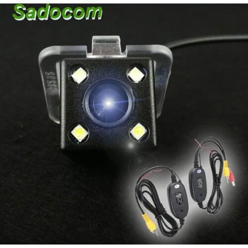 HD Car CCD 4 LED Night Vision Waterproof Reverse Backup Parking rear monitor Rear View Camera For Great wall C20R 2012 2013