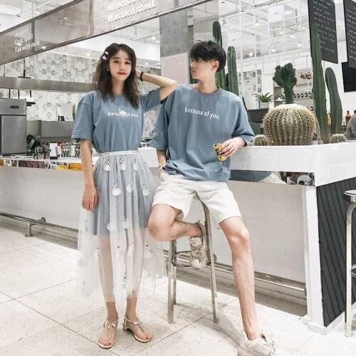 Niche design 339# live-action couples clothing couples clothes