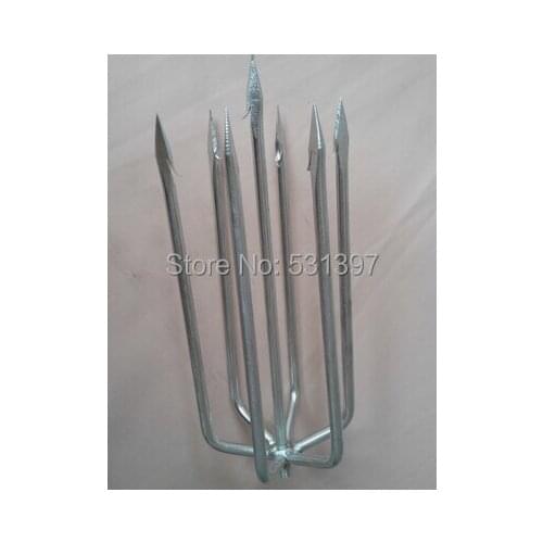 Hot sale seven stainless steel Tine fish spear