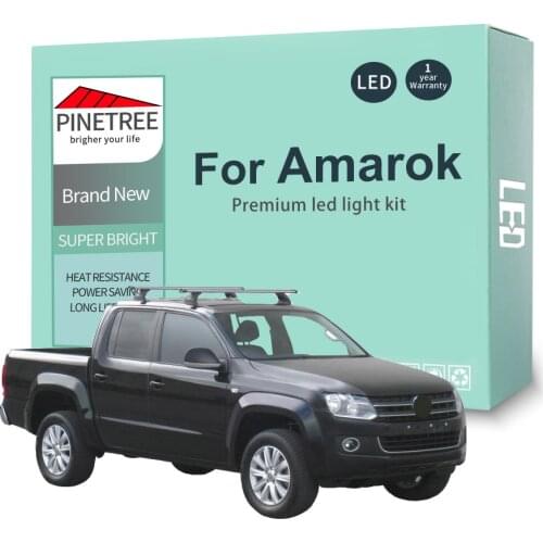 7Pcs Led Interior Light Kit For Volkswagen VW Amarok 2010-2015 2016 2017 Dome Map Light Canbus No Error