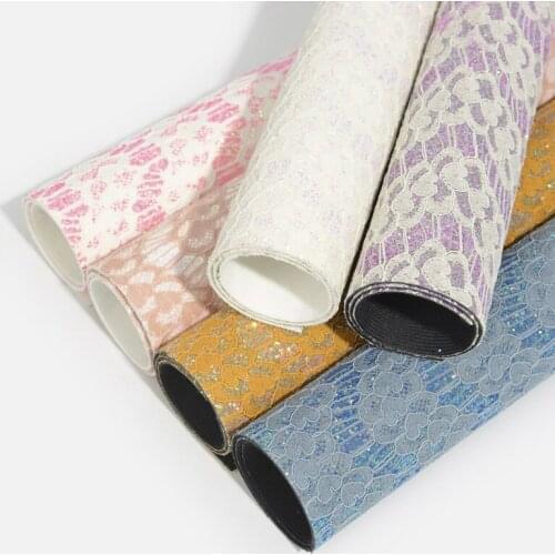 Lace Mesh Fabric Imitation Cotton Flannel Bottom Fabrics For DIY Sewing Crafts Garment Bows Hair Accessories Materials