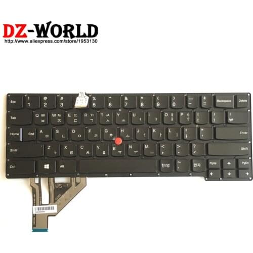 New/Orig KR Korean Backlit Keyboard for Thinkpad X1 Carbon 2nd Gen 20A7 20A8 Backlight Teclado 04X6557 04X6520 00HM032 04X6594