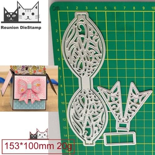 New Design Craft Metal Die Cuts Hollow Out Bow Bowknot Cutting Die Scrapbook Album DIY Paper Card Embossing Stencils
