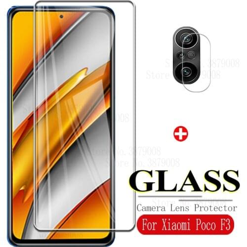 Camera glass for xiaomi poco f3 f 3 3f 5G smartphone protective glass on little pocophonef3 pocof3 pofof3 6.67'' Global Version