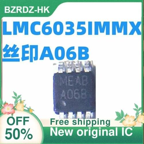 2-10PCS/lot LMC6035IMMX/NOPB A06B MSOP8 New original IC