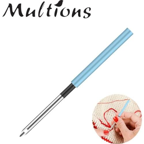 1/3 Pcs Punch Needle Embroidery Pen Cross Stitch Punch Needle for Stitching Felting Threader Knitting Sewing Accessories