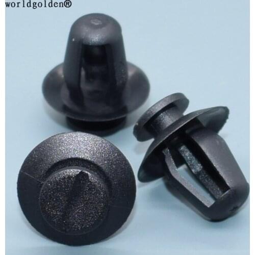Worldgolden 100pcs auto fasteners Door Trim Panel Retainer for Peugeot, Citroen 9688659877-03(968865987703)，33030526,856535