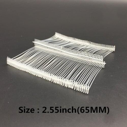 5000 pieces PLASTIC Standard barbs for fabric tagging guns 2.55"(65MM) (Standard barbs)