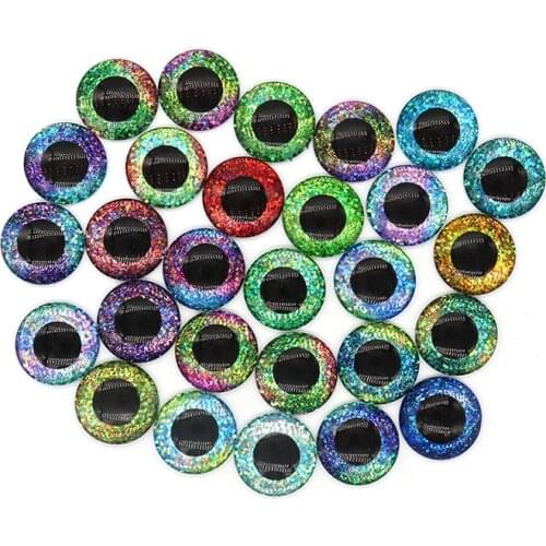 6MM-20MM Round Handmade Photo Glass Eyes Cat Eye Toys Dragon Cabochons Eye Cameo Diy Jewelry Blythe Doll Accessory