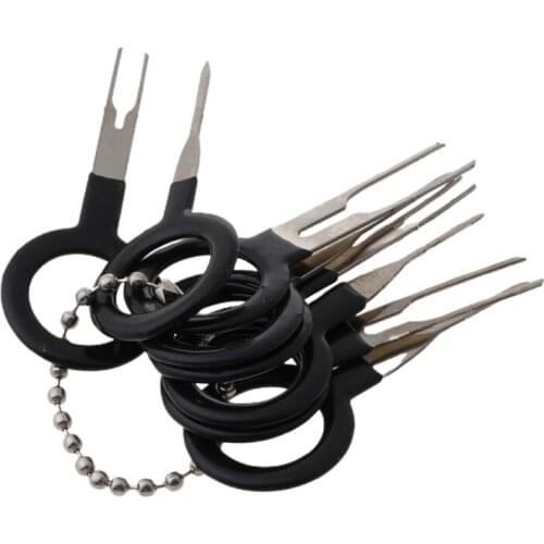 8 Pcs Car Interior Electrical Terminal Remover Key Pin Wire Extraction Pick Connector Tool Kit