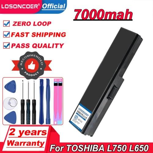 Laptop Battery For TOSHIBA Satellite L750 L650 Series PA3816U-1BRS PA3817U PA3817U-1BAS PA3817U-1BRS PA3818U-1BRS PA3819U-1BRS