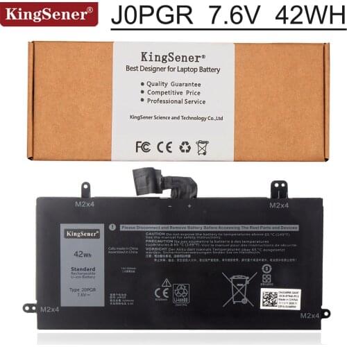 Kingsener J0PGR Laptop Battery For DELL Latitude 12 5285 5290 2-in-1 T17G 1WND8 X16TW T17G001 7.6V 5250mAh