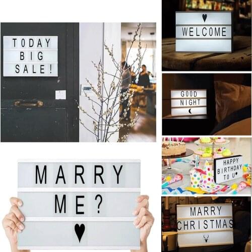 Alphabet Letter LED Lights Marquee Sign Number Lamp Decoration Night Light For Party Bedroom Decor drop shipping 30P