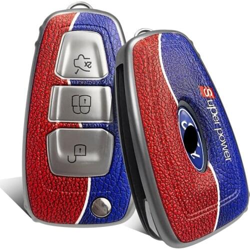 TPU Key Case Cover Shell Car Styling For Ford Ranger C-Max S-Max Focus Galaxy Mondeo Transit Tourneo Custom Keychain Accessories