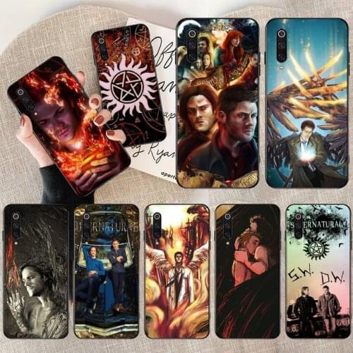 HOTCASHOP movies Supernatural Sam and Dean Phone Case for Xiaomi Mi Note 10 Lite Mi 9T Pro xiaomi 10 10 CC9 Pro 9SE