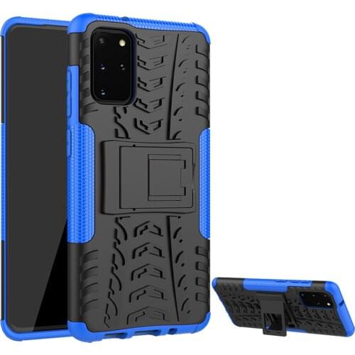 Phone Case for Samsung Galaxy S20 Plus Glaxay S20+ 5G Stand Hard Rugged Hybrid Cell Gaxaly S20+5G S20plus 20S + S 20 20+ G5 Case