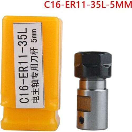 DIY 0.005MM accuracy C25 ER20 C16 er11 motor shaft Engraving machine tool holder 5mm 6 6.35 8 10 12 14 16MM for motor spindle ER
