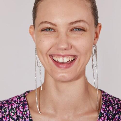 Женские серебрянные серьги Flatfoosie China At AliExpress