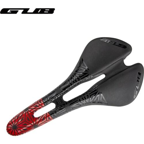 GUB Bicycle Saddle Microfiber Leather Cushion Universal for Dual-Rail Clamp Ring Seat Tube Cycling Seat Bike Saddle