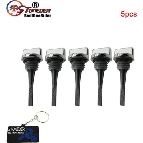 STONEDER Short Oil Dipstick For Lifan YX Zongshen Loncin 50cc 70cc 90cc 110cc 125cc Pit Dirt Bike ATV Quad Go Kart