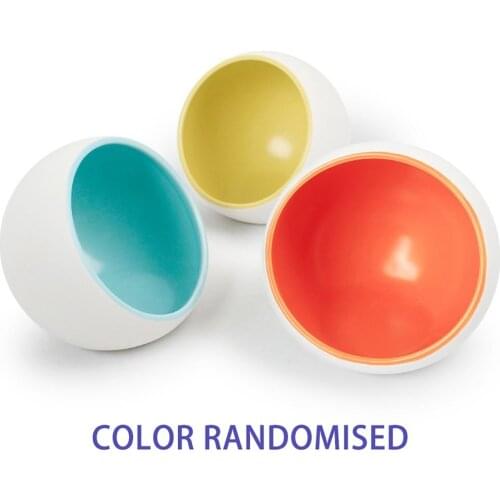 Space Capsule Oblique Cut Design Ceramics Pet Bowls For Cute Cat Puppy Feeding Watering Supplies Food Container