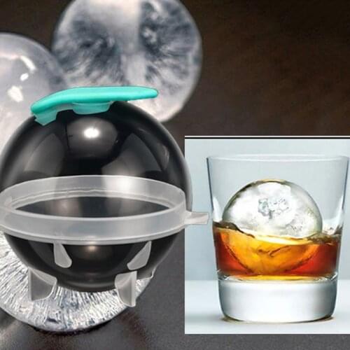 Master Star Whiskey Ice Ball Red Wine Silicone PP Big Ice Ball Round DIY Ice Mold Cold Drinking Ball