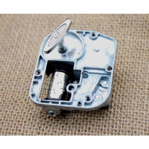 1PC Metal Music Boxes DIY Play Set Mechanical Music Box Movement Clockwork Keychain Gift Home Decor