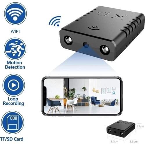 Hid den camera 1080P HD Mini camera Security Camera Night Vision with Motion Detection Voice Recording Surveillance wifi camera