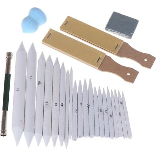 Art Painting Sandpaper Block For Pencil Sharpening Sketch Sandpaper Pencil Pointer Drawing Tool School Sets