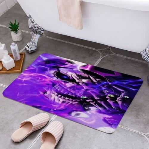 Overlord Cheaper Anti-slip Modern Area Rugs Living Room Balcony Bathroom Printed Carpet Doormat Hallway Bath Mat