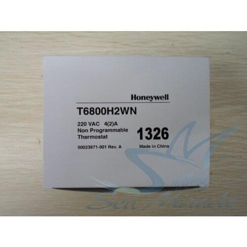 New original authentic thermostat panel T6800H2WN Central air-conditioning temperature control thermostat switch