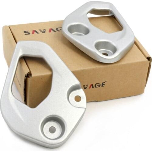 Motorcycle foot pegs heel guard plate guard for BMW R1200GS LC 2014-2017 / R1200GS ADV 2014-2017