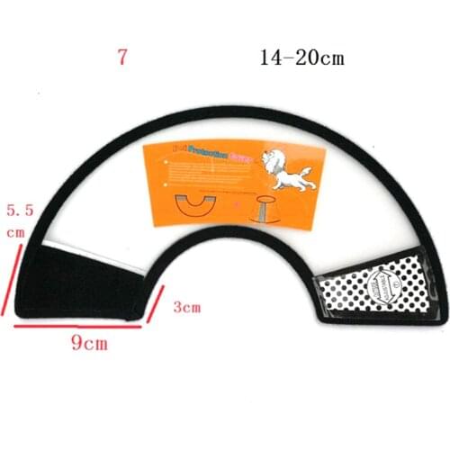 Translucent Pet Dogs Cats Collar Circle Anti Bite Pet Feeding Medicine Beauty Healing Brace Cover Pet Accessories