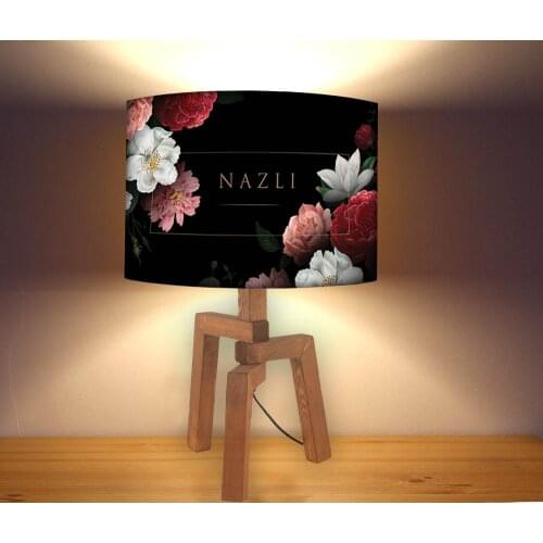 Modern Lampshade, Wood Floor Standing Modern Lampshade 1