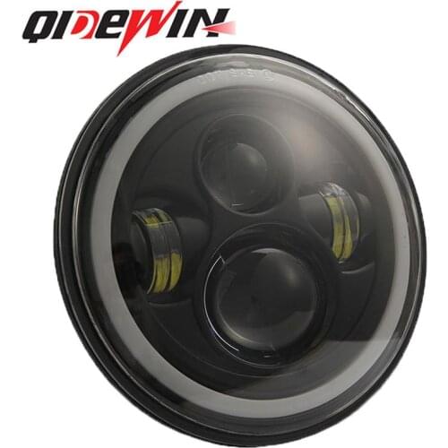 Wrangler car LED headlights 7-inch off-road vehicle refitted super bright high and low beam motorcycle headlights