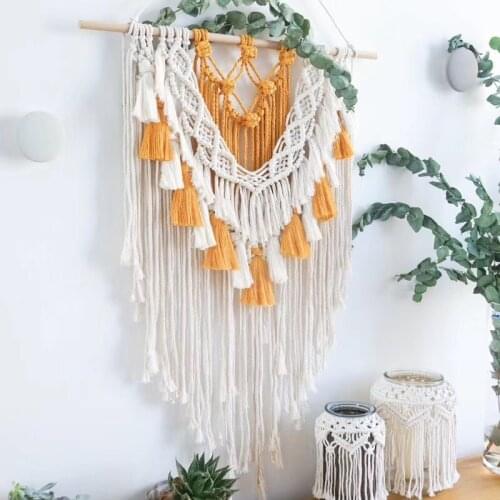 Hot sale Home macrame wall decor Russian tapestry