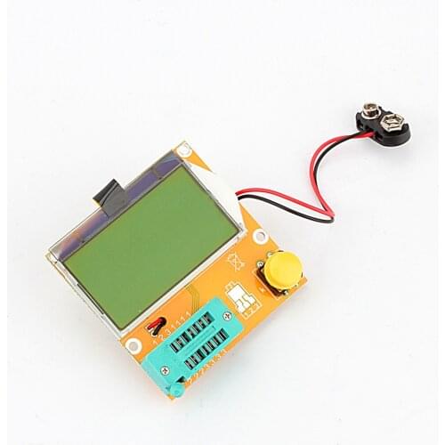 LCR-T3 Graphical Multi-function Tester Mega328 Transistor Tester Diode Triode Capacitance ESR Meter MOS/PNP/NPN L/C/R 12864 LCD