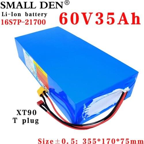 60V 35Ah 16S7P 21700 Lithium Battery pack 35000mAh 2000W High power&Capacity 67.2v Electric bicycle Scooter Motorcycle battery