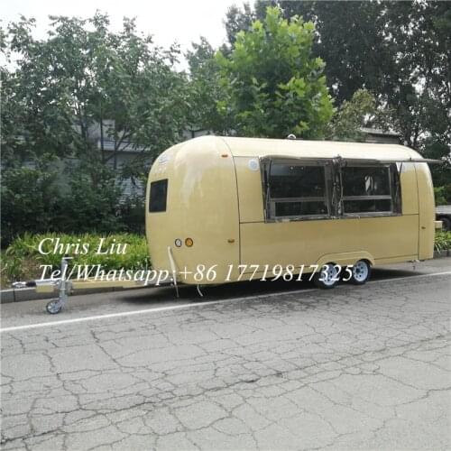 2020 new style mobile fast food truck food van fast food cart for sale
