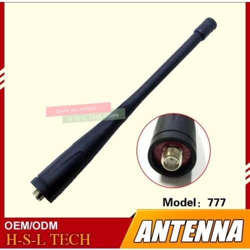 Walkie Talkie Rubber Antenna 400-470Mhz UHF Smafemale Interface For Baofeng BF777S BF-888S BF-666S Ronway F-22 F-25 F-26 CVS