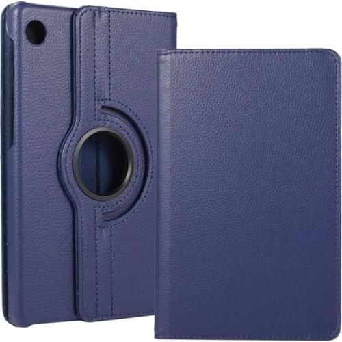 360 Rotating Case PU Leather Case for Huawei MatePad T8 8.0" 2020 KOB2-L09/W09 Tablet Funda Cover Case+Stylus Pen